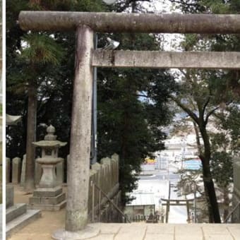 「 さざれ石 」のある神社-田中山神社（広島市安佐南区）