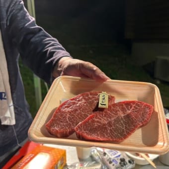 旧友5人とログハウスでシルバーＢＢＱ