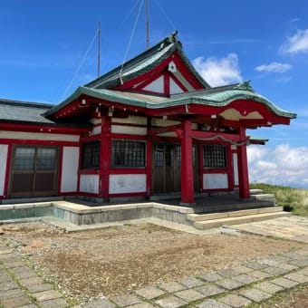 天空の社殿へ参拝