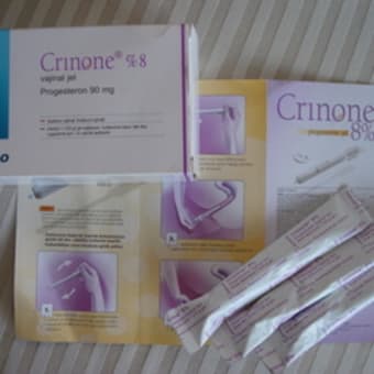 黄体ホルモン剤：クリノン8% プロゲステロン・ジェル