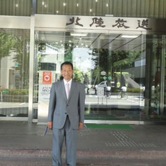 初の政見放送録画どり