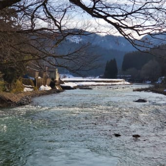 河原旧橋上流の護岸復旧工事について