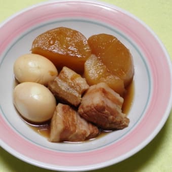 久しぶりに豚の角煮