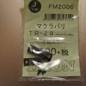 02-Julｰ25　TR29を買ったのでいじり始める