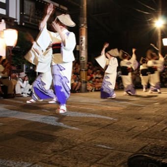 一足早い”おわら風の盆”