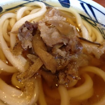 おうどんをいただきました。