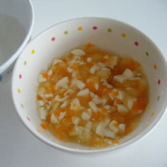 下痢に効くかも 離乳食メニュー のんびりで素敵な生活