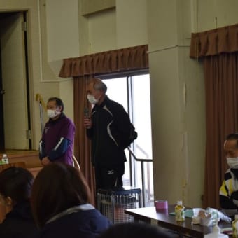 鶴岡第五中学校区生涯スポーツ合同研修会
