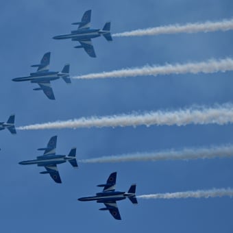 ブルーインパルス基地上空訓練（2025.07.07）