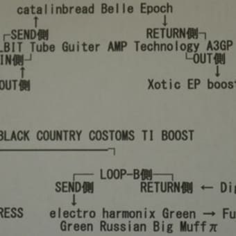 エフェクターボードの中身Part 1 PREAMP ALBIT A3GP(初代 エフェクターボードの中身Part 1 PREAMP ALBIT A3GP(初代