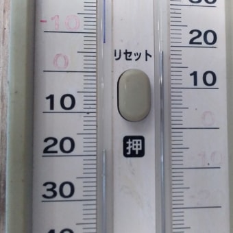 令和7年6月27日・今朝の東祖谷19℃（16.4℃）