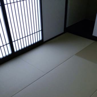 ヘリなし畳でいい感じのお部屋♪