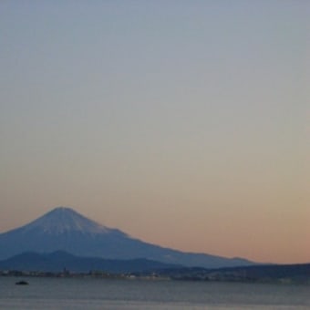 今朝の富士山