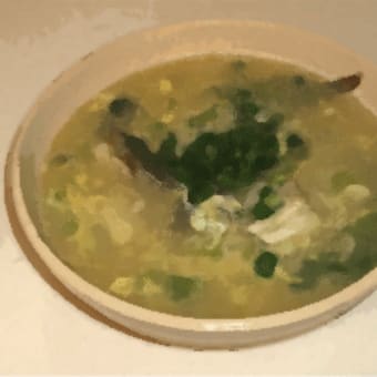 「プリズンホテル」の「鮎雑炊」