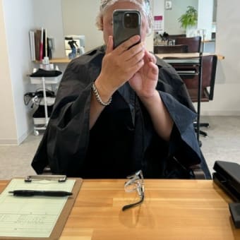 美容院でリタッチしましたが失敗しました　2024年7月5日