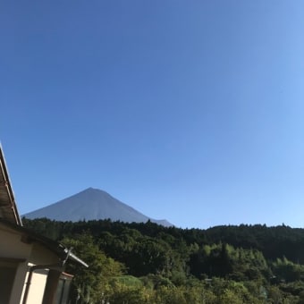 8月の富士山