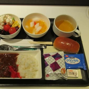 なんちゃって機内食「どこでも機内食_81」ANA 成田空港ラウンジ