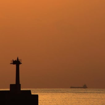 今日の夕景　（２月１５日）