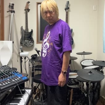音符のTシャツが届きました　k-hashii-japan　2024年9月12日