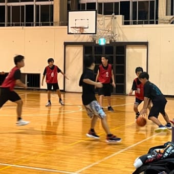 🏀練習日さながら🏀