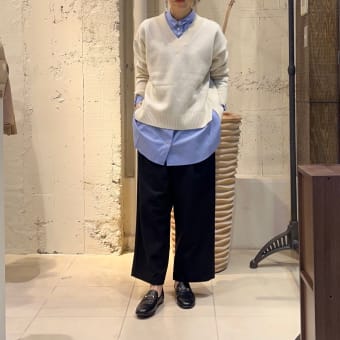 年末年始に履きたい暖かキレイめパンツ‼︎