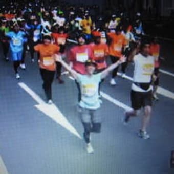 2013大阪マラソン　ネットで応援