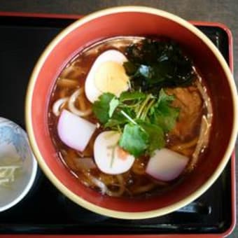 江刺「あんかけうどん」巡り～「お休み処えさし藤原の郷」編～