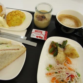 なんちゃって機内食「どこでも機内食_82」ニュージーランド航空 オークランドラウンジ
