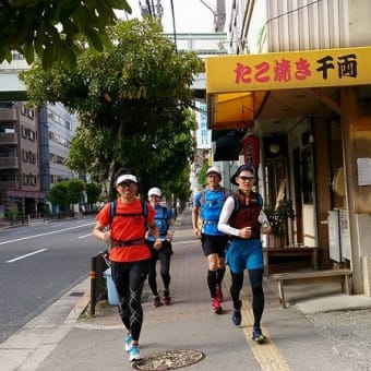 72.2km RUN　篠山市～大阪梅田