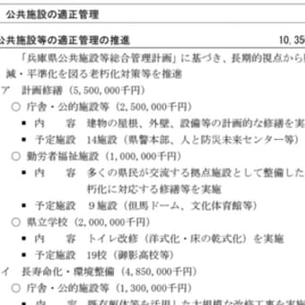 知事選挙は終わったけれど(4)ー高校設備改修は井戸県政から