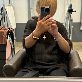 美容院に行ってました　k-hashii-japan　2024年8月25日