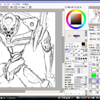 エヴァが描きたくなったので　【アサヒ】