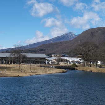 厳冬の軽井沢：軽井沢・プリンスショッピングプラザ内の散策