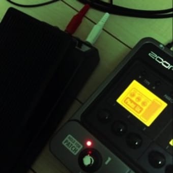zoom g3とエクスプレッションペダル footprintfile