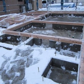 長岡市K邸　建て方