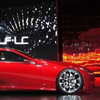 「Love life, love cars」本日快走の１台：LEXUS LC