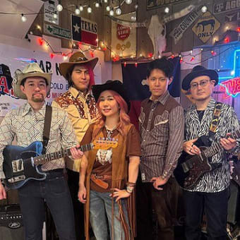 今週のリトルテキサス：東京カントリーミュージックライブスケジュール　2025/5/7