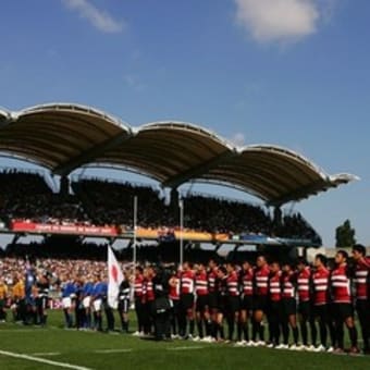 オーストラリアにて Wallabies vs Cherry Blossoms