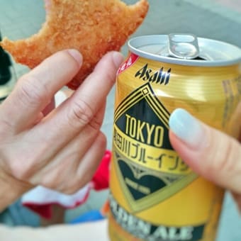 ハムカツとチーズメンチカツと缶ビールの休日