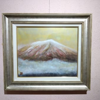 宇野昭輝 日本画展『花・風景』開催中です