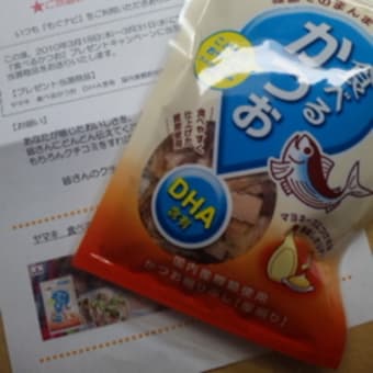 食べるかつお当選