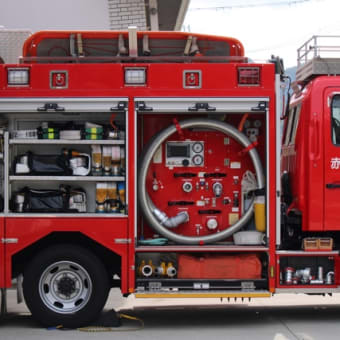 赤穂市消防本部　上郡消防署「上23」水槽付きポンプ車