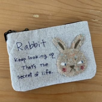 ウサギのお財布完成＾＾