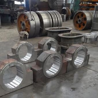 Clearance problem leads to heat treatment of crusher bearing