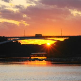 賢島の夕陽