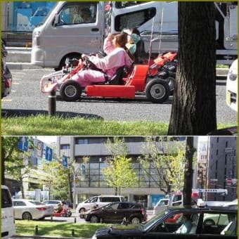 大阪のミナミを往く