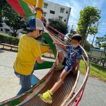 外遊び①団地公園