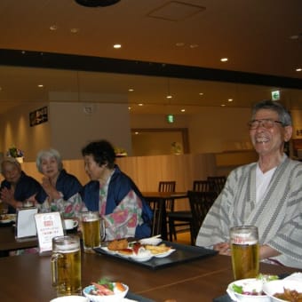 鳴子温泉で夫婦同伴の同期会