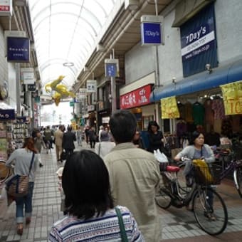 武蔵小山商店街と斉藤さん