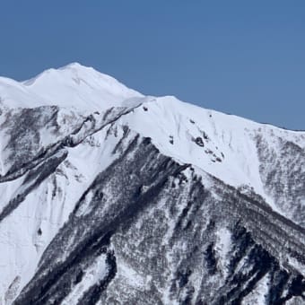 晴天の谷川岳